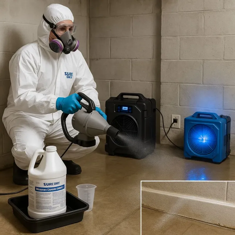 Sanitization and Odor Removal process in Hillcrest Heights, MD